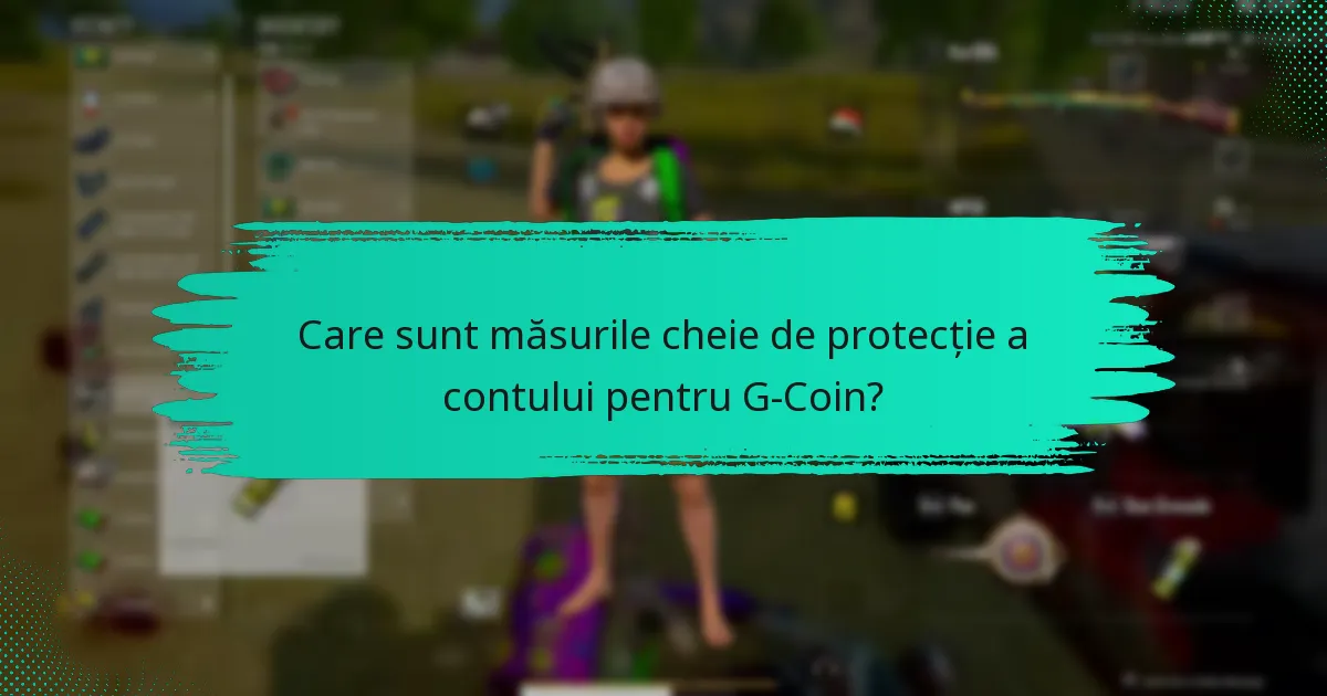 Ce opțiuni de recuperare sunt disponibile pentru conturile G-Coin?